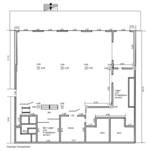 Grundriss Altonaer Kaispeicher