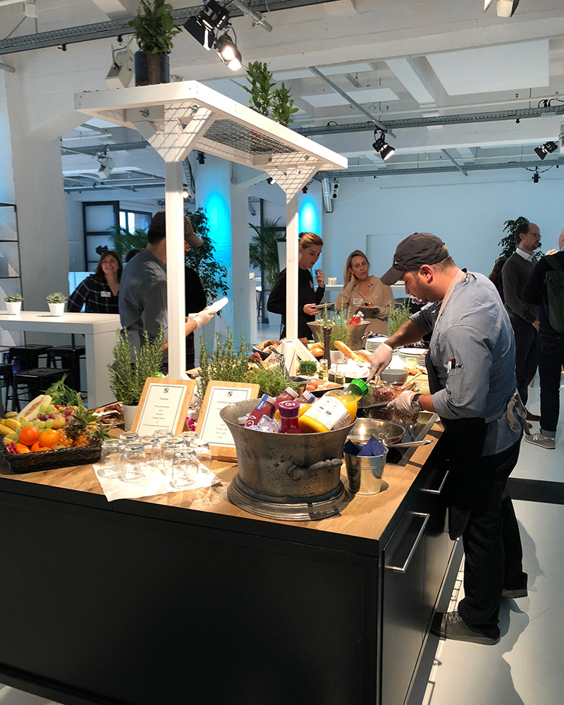 Firmenevent, Catering, Live-Cooking, Beiersdorf