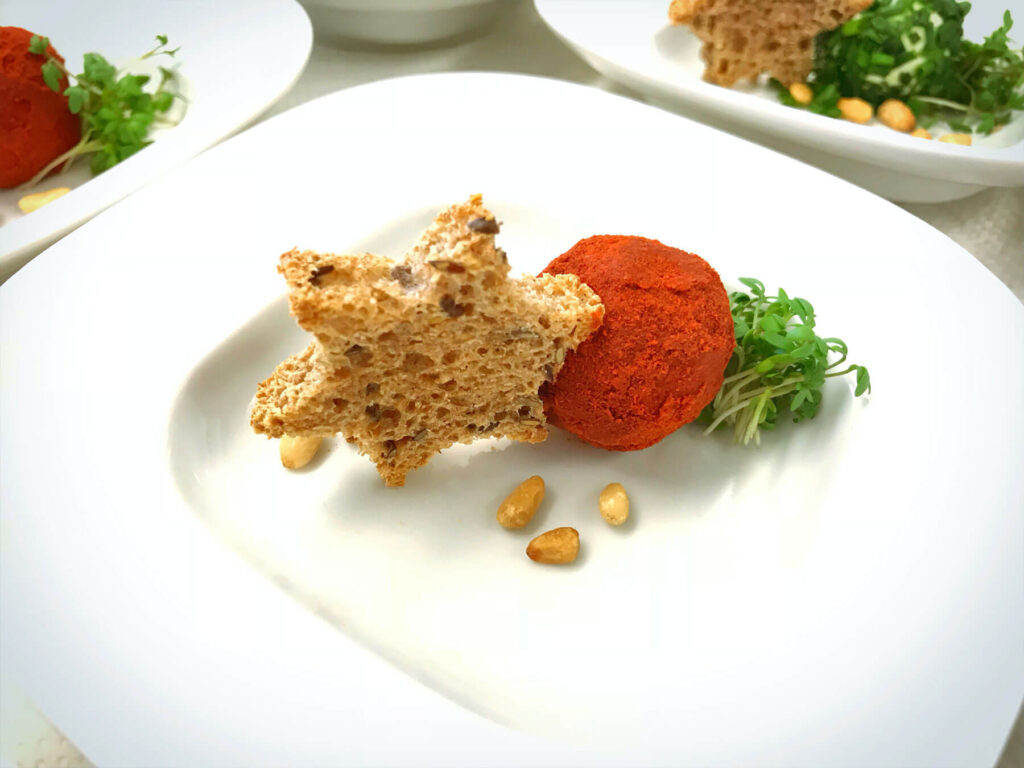 Vegetarisches Catering, Brotstern