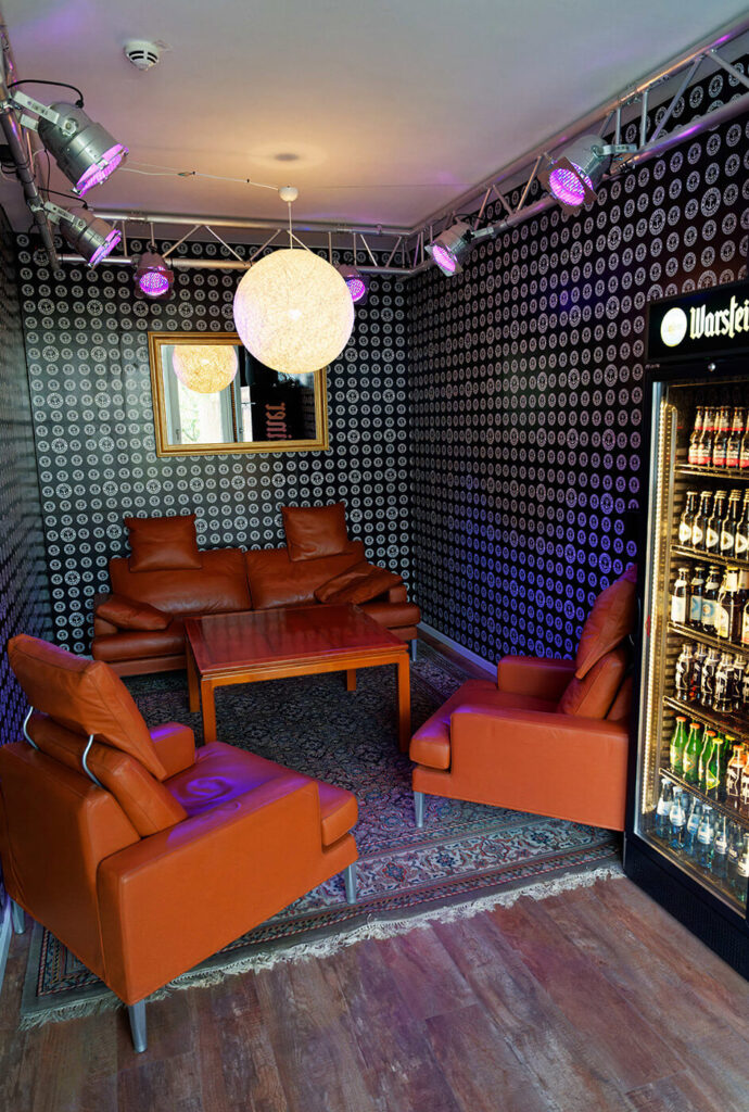 Pauli Spirit Klubhaus, Loungeecke
