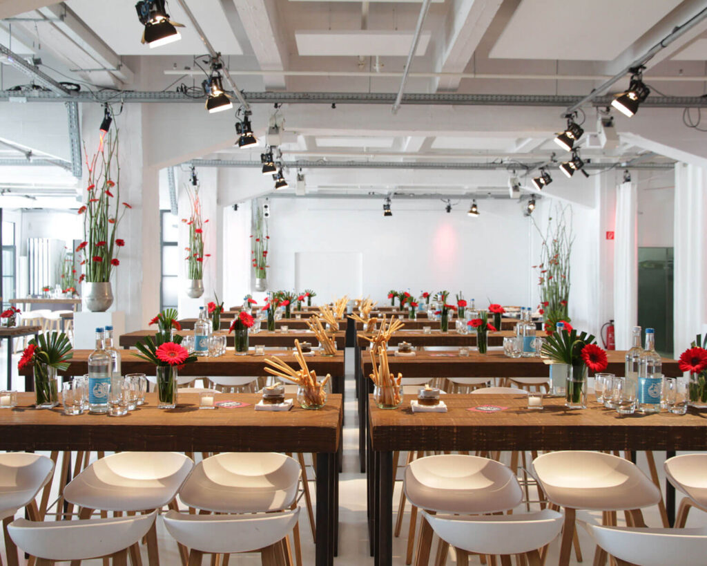 Hochzeit, Catering, Bartische