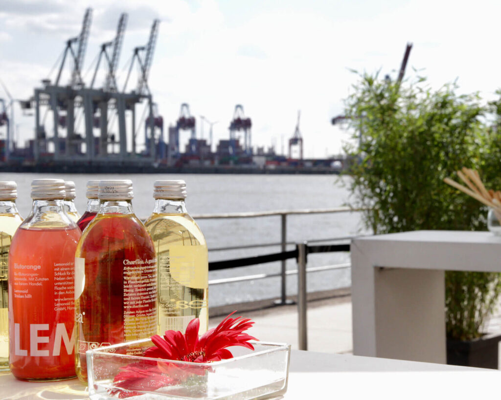 Hochzeit, Location mit Hafenblick