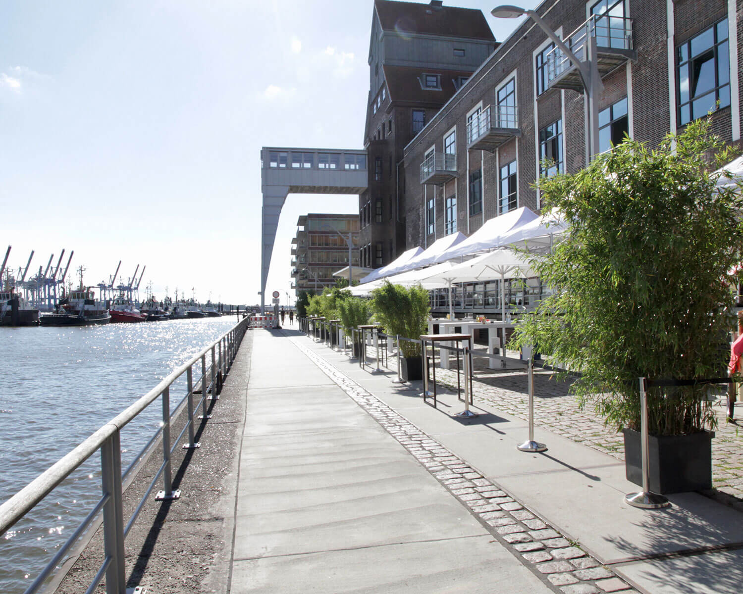 Hochzeit, Location direkt an der Elbe