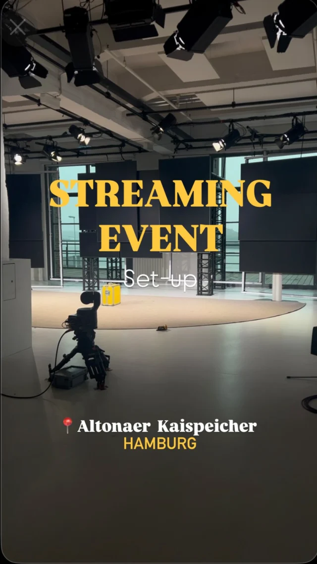 Gestern im @altonaerkaispeicher_pier279 so☝️
Wusstet ihr, dass das, was heute eine coole Eventlocation an der Elbe ist, vorher mal ein Fotostudio war?
Das können wir heute natürlich immer noch umsetzen - gestern z. B. als Location für ein Streaming Event. 🎥

Ihr sucht noch nach einer passenden Location für euer Event? Schreibt uns einfach eine DM! 💌

#hamburg #event #eventcatering #catering #studio #streaming